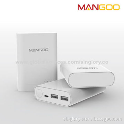 10,000mAh Power Banks, Super Slim, 11mm Only, Can Charge for iPhone 5/5S
